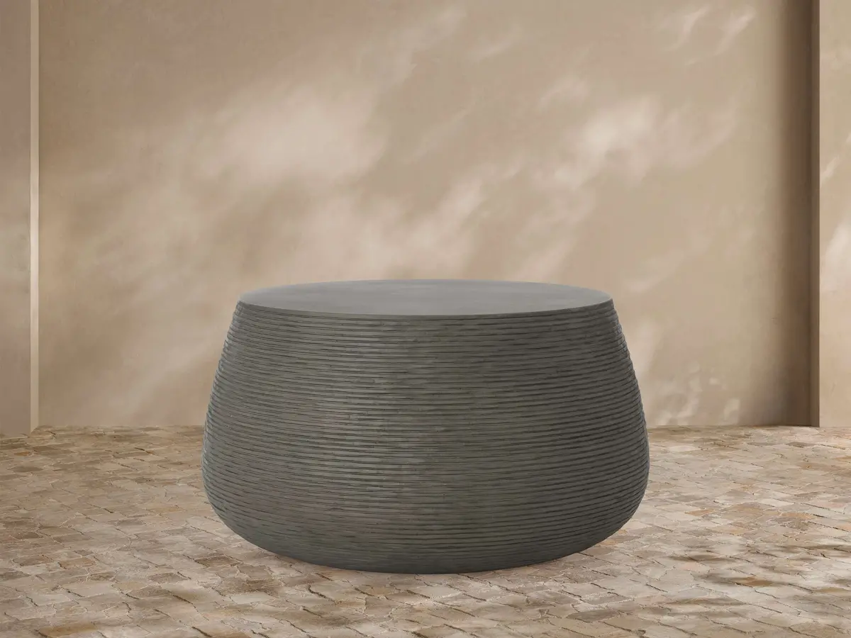 Eden Outdoor Round Coffee Table 1