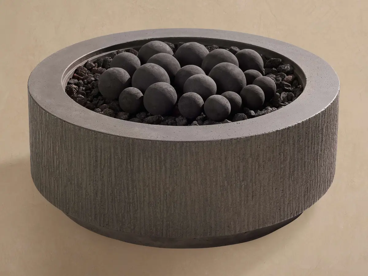Outdoor Fire Pit Spheres 1