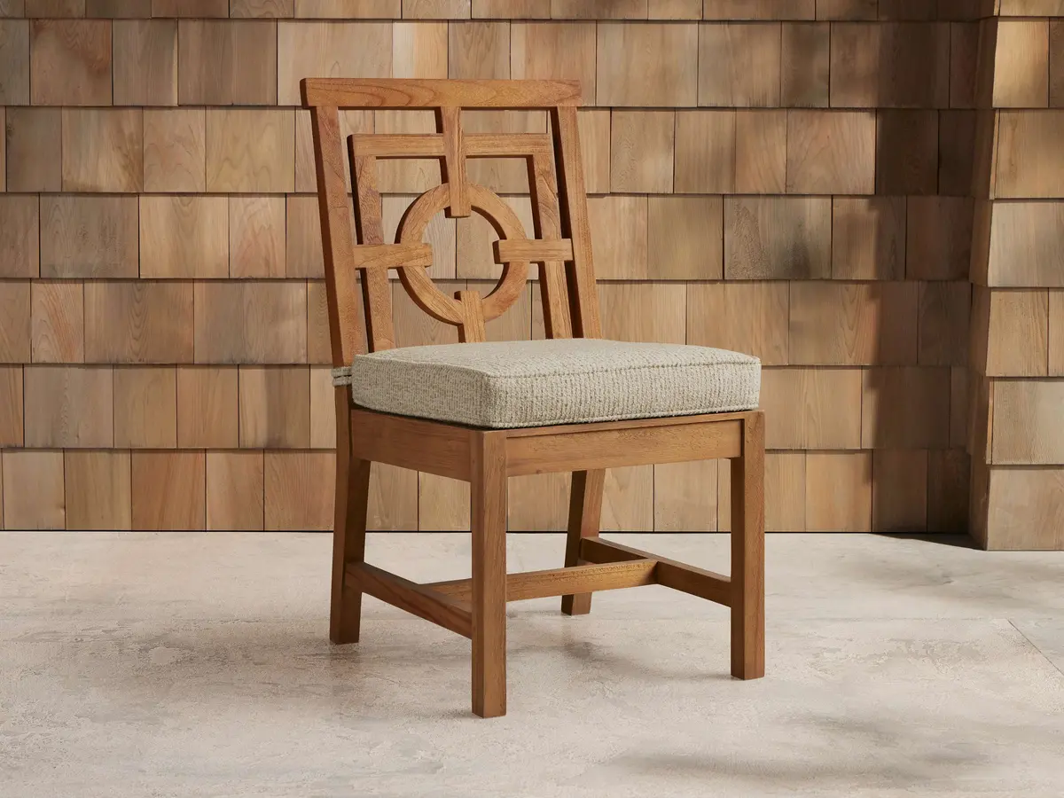 Hamptons Outdoor Dining Side Chair 1