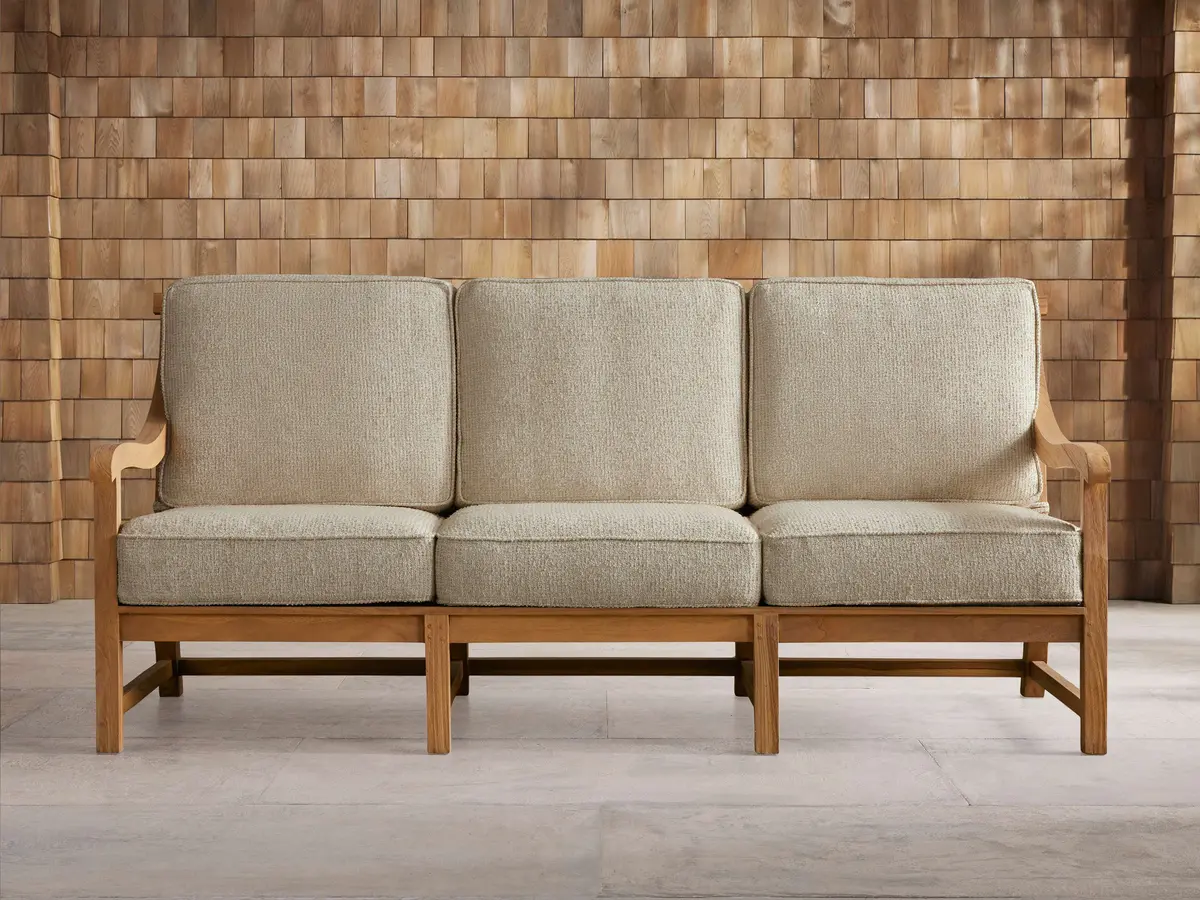 Hamptons Outdoor Deep Sofa In Weathered Fawn 1