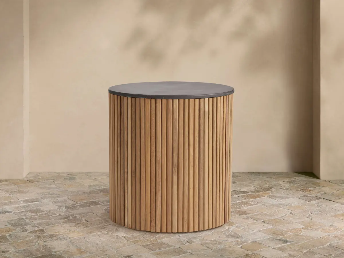 Pompeii Outdoor End Table 1