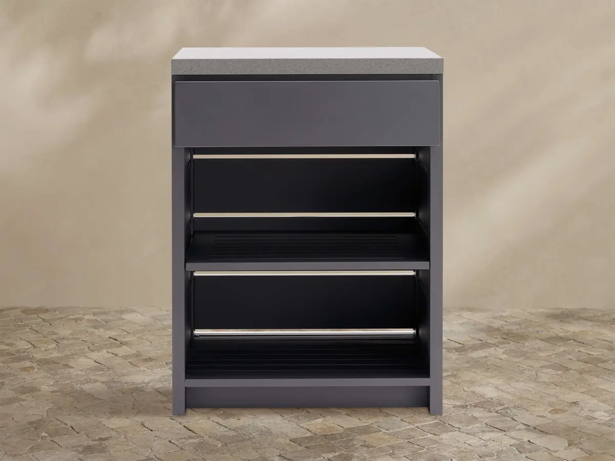 Outdoor Aluminum Modular Kitchen One Drawer Cabinet 1