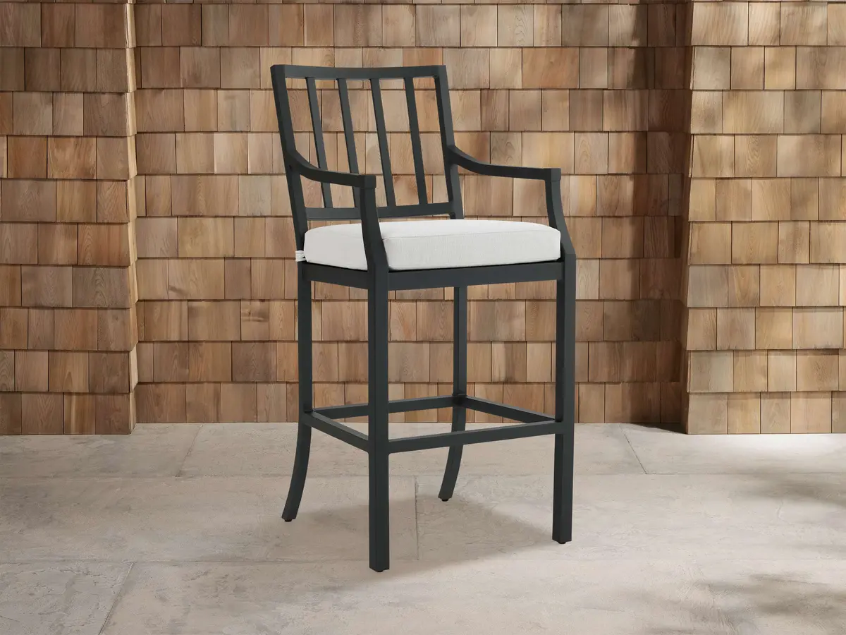 Montego Outdoor Aluminum Barstool 1