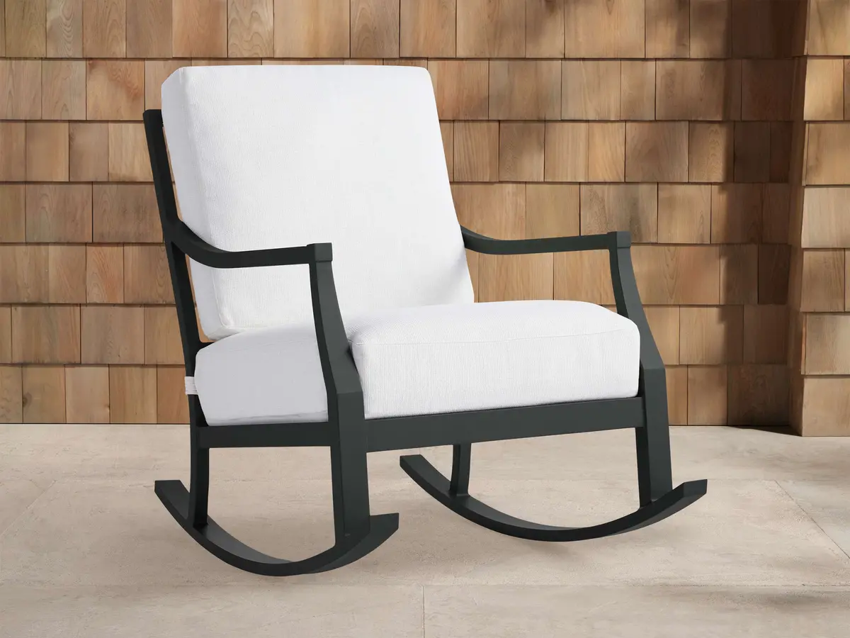 Montego Outdoor Aluminum Rocking Chair 1
