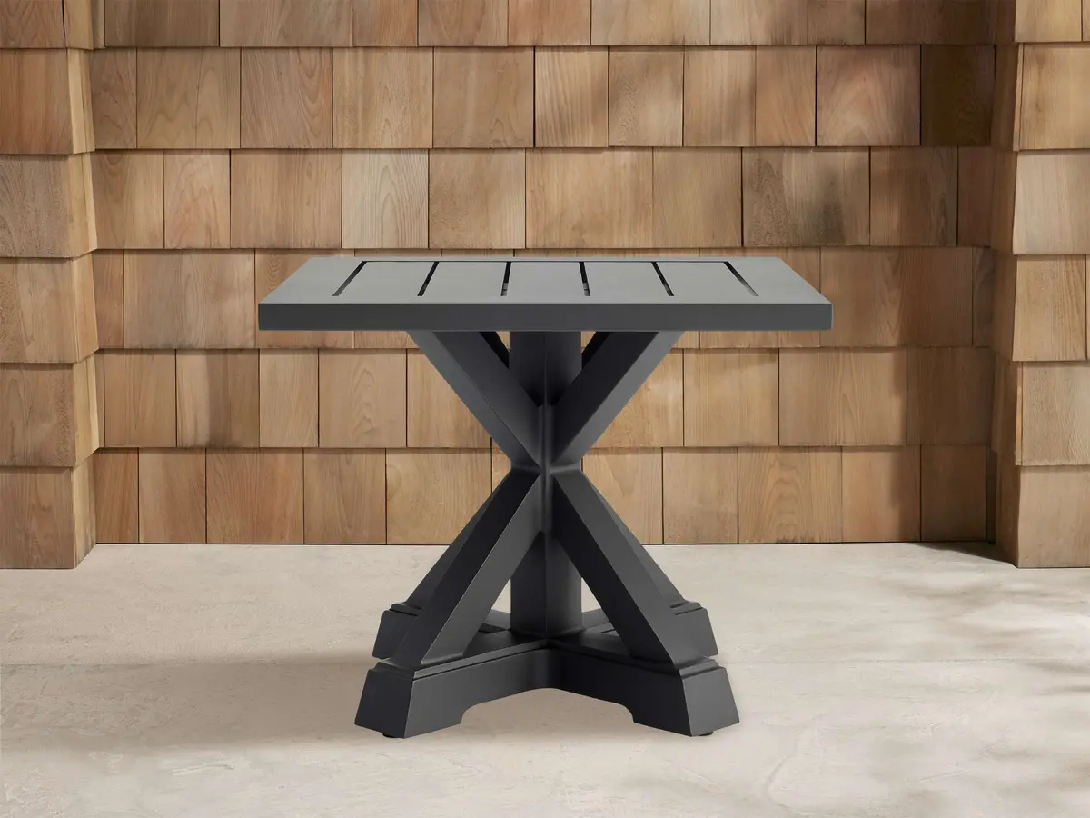 Montego Outdoor Aluminum End Table 1