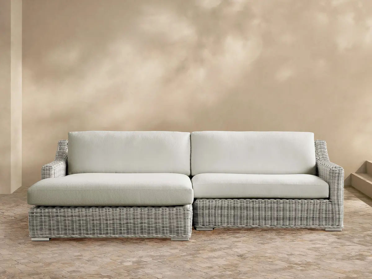 Montauk Outdoor Two-Piece Sectional 1