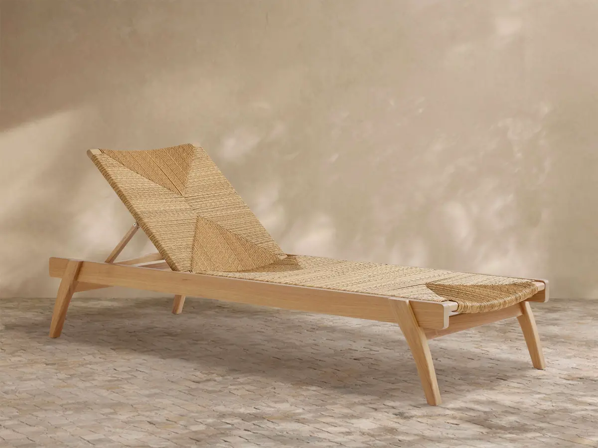 Mustique Outdoor Chaise 1