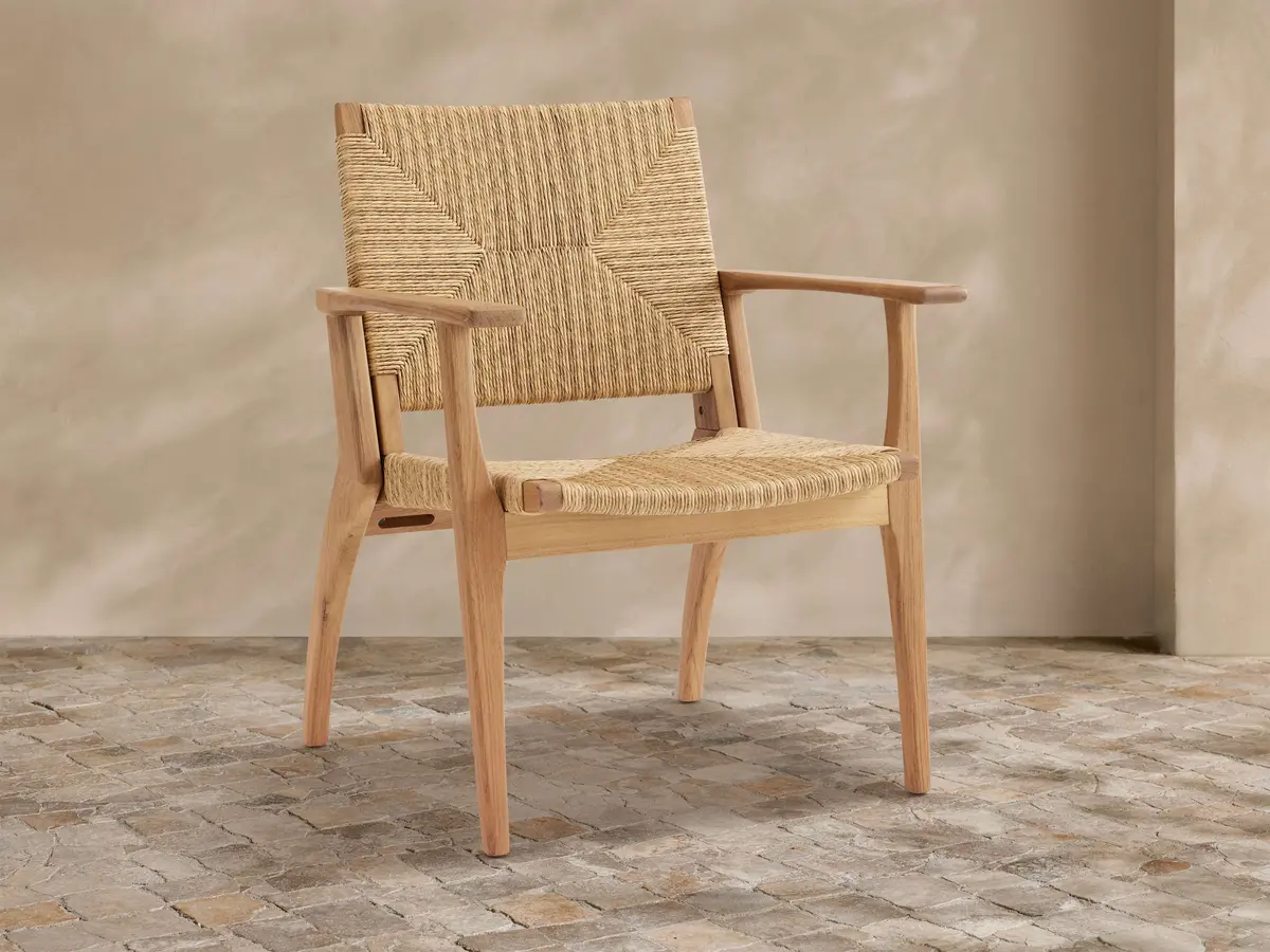 Mustique Outdoor Dining Arm Chair 1