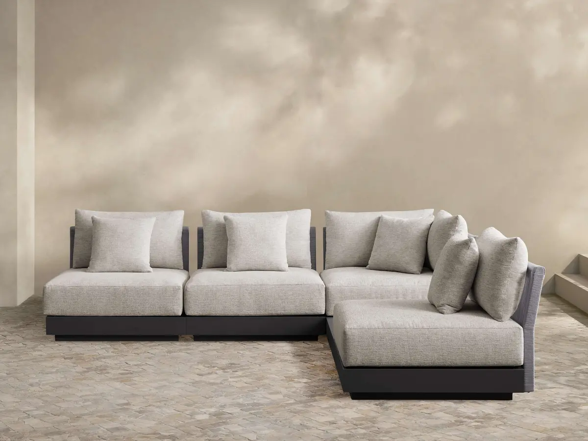 Naxos Outdoor Five-Piece Sectional 1