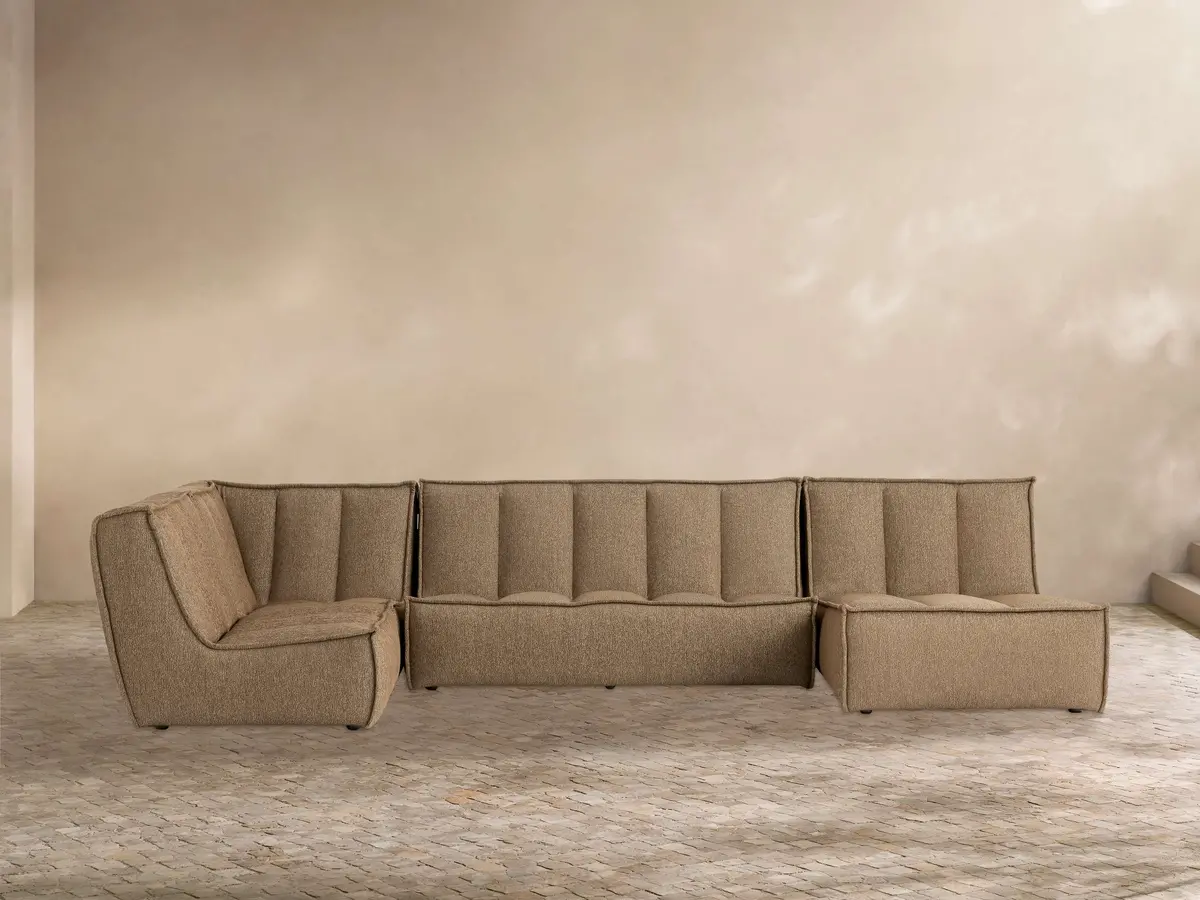 Porto Outdoor Four-Piece Sectional 1