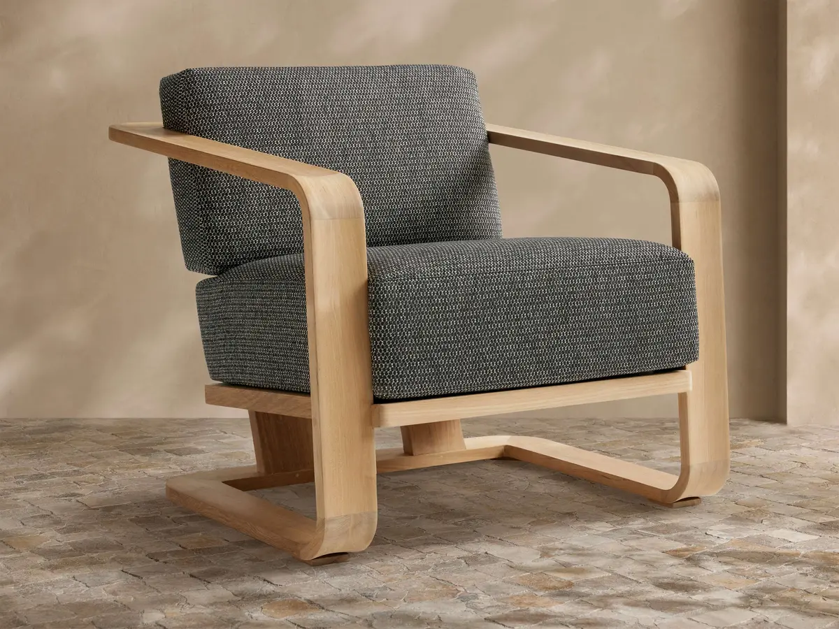 Sonoma Outdoor Teak Lounge Chair 1