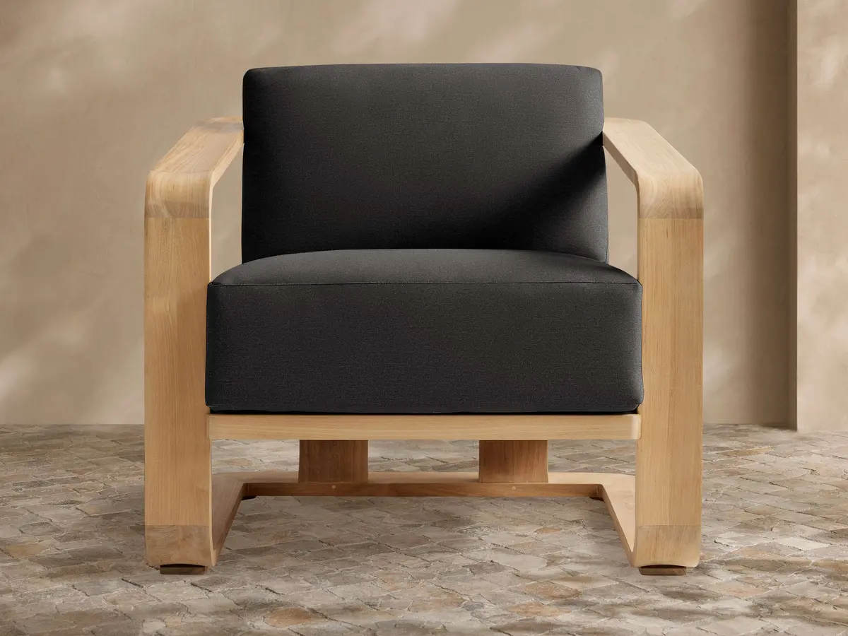 Sonoma Outdoor Lounge Chair In Rosemount Graphite 1