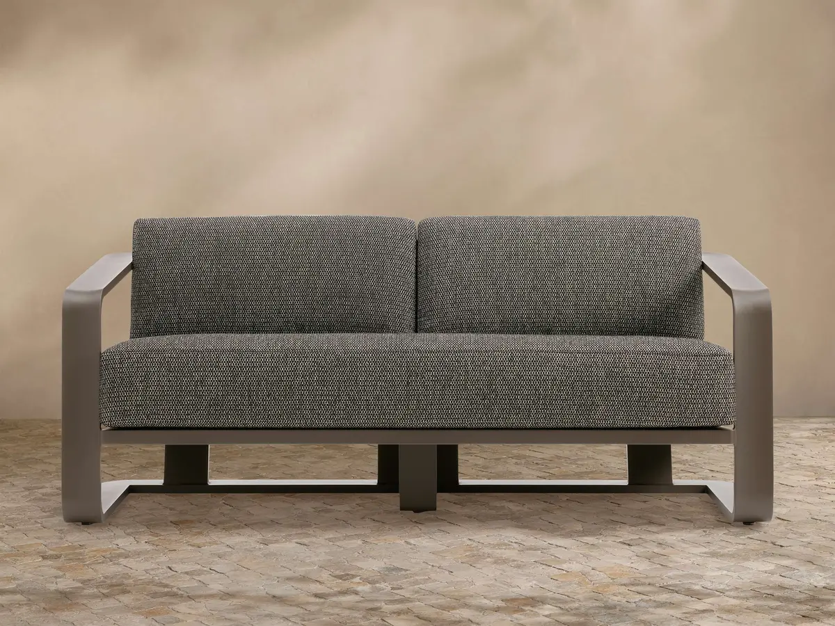 Sonoma Outdoor Aluminum Sofa 1