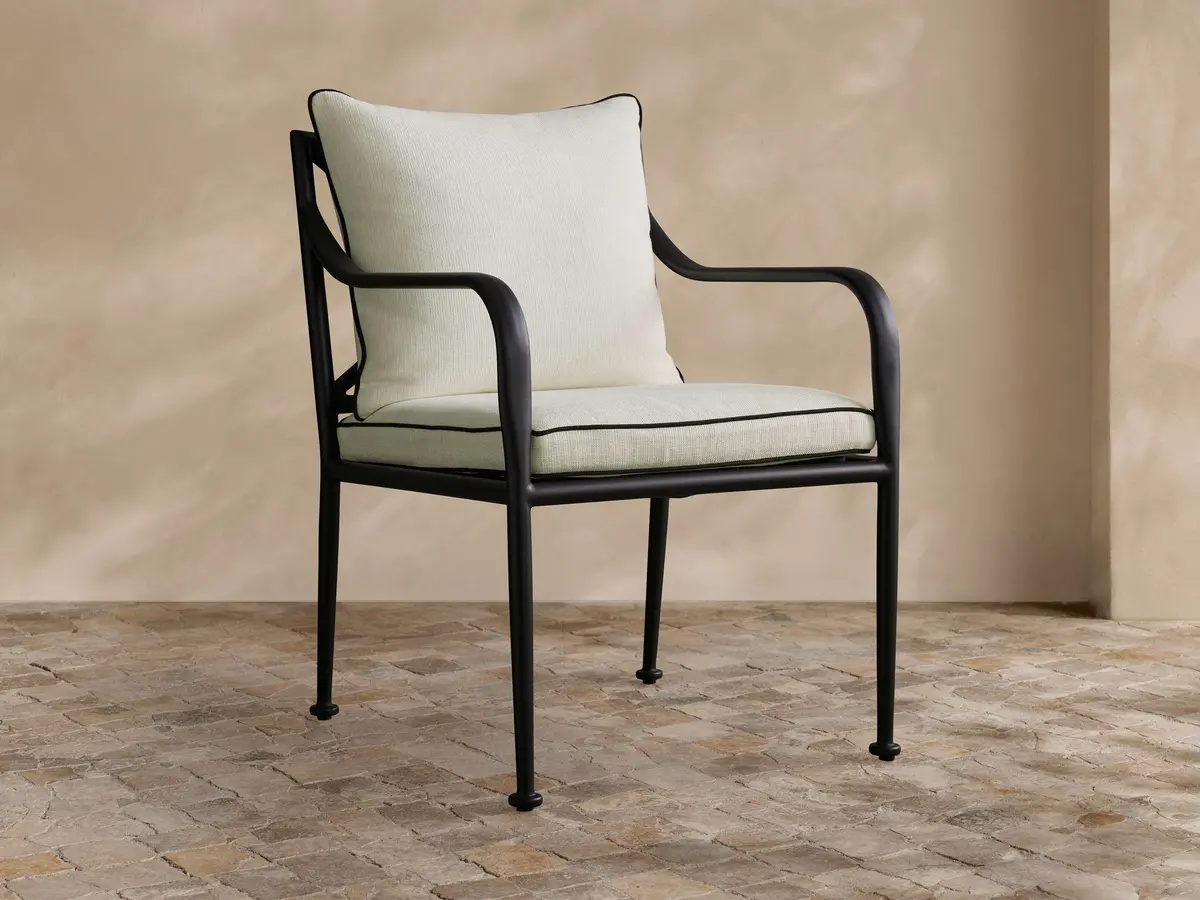 Surrey Outdoor Dining Arm Chair 1