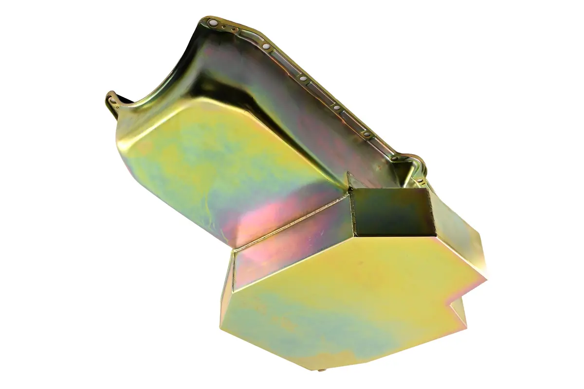 Steel Oil Pan Fits 1958–1979 Chevy Sb 283–400 – Champion Racing – Zinc 1