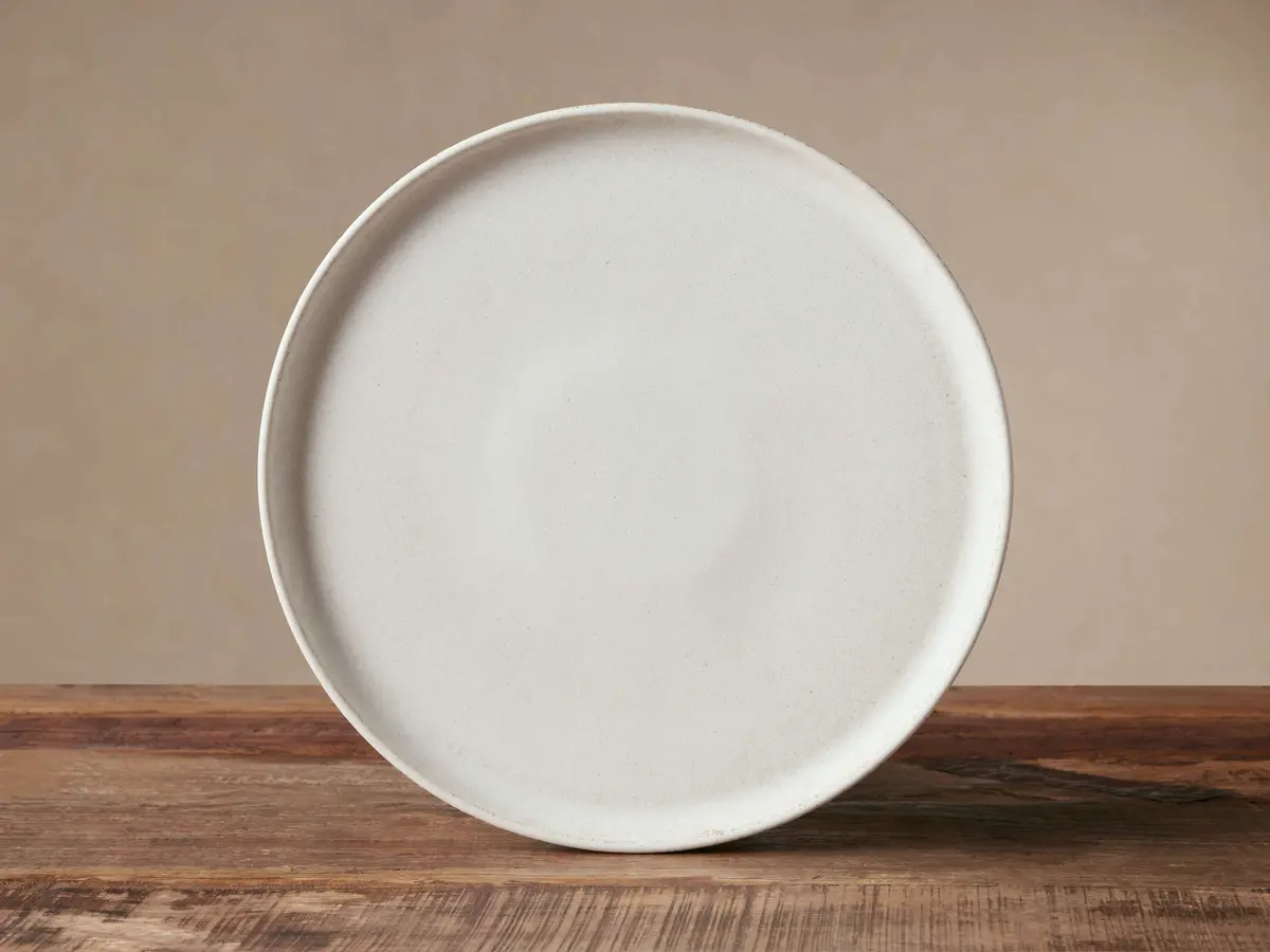 Ronan Dinner Plates In White (Set Of 4) 1