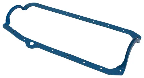 1958-79 Chevy Small Block Oil Pan Rubber Gaskets - Thick-Blue/Black 1