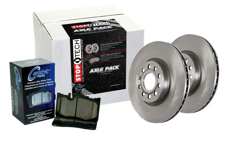 Centric Oe-Grade Complete 4-Wheel Brake Replacement Kit – Front & Rear 1