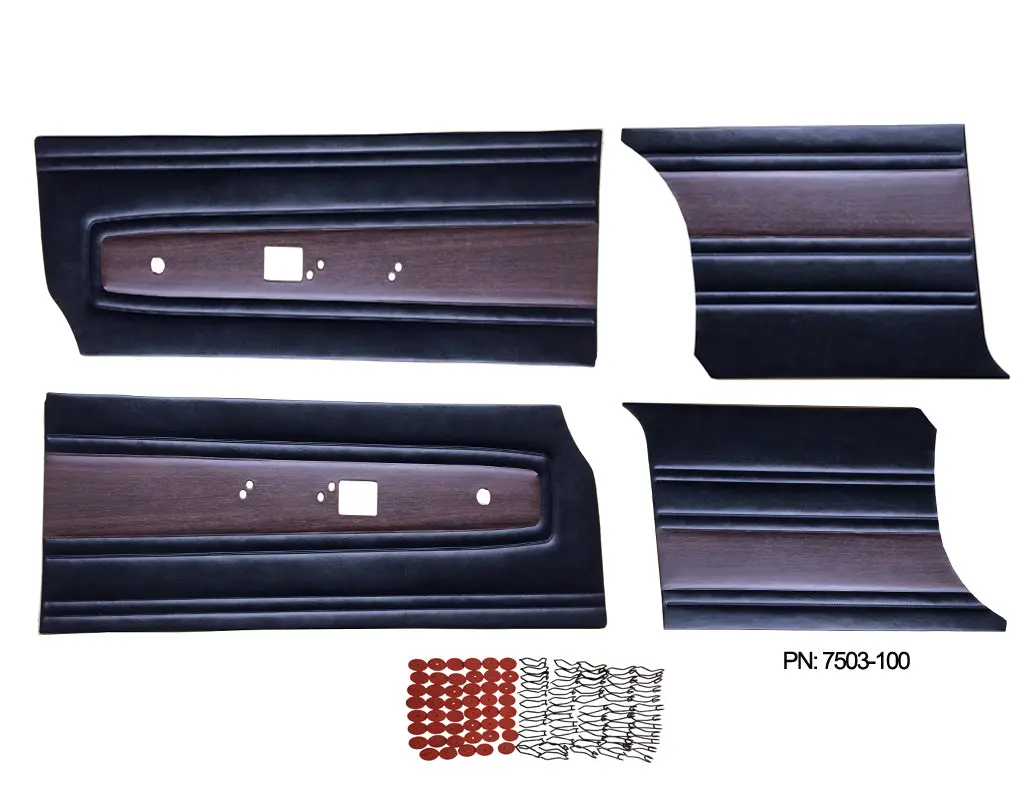 7503-C Mopar 1968 Satellite Roadrunner Gtx Door Panel Set 1