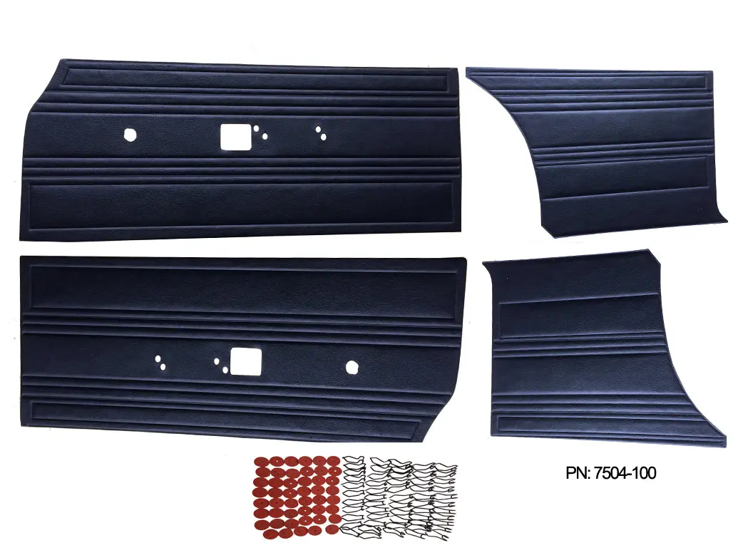 7504-C Mopar 1969 Satellite Roadrunner Door Panel Set 1