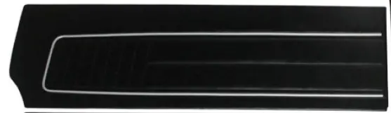 1970 Satellite Roadrunner Gtx Front Driver Side Door Panel Only 1