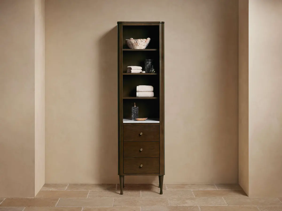 Laurent Tall Bath Cabinet 1