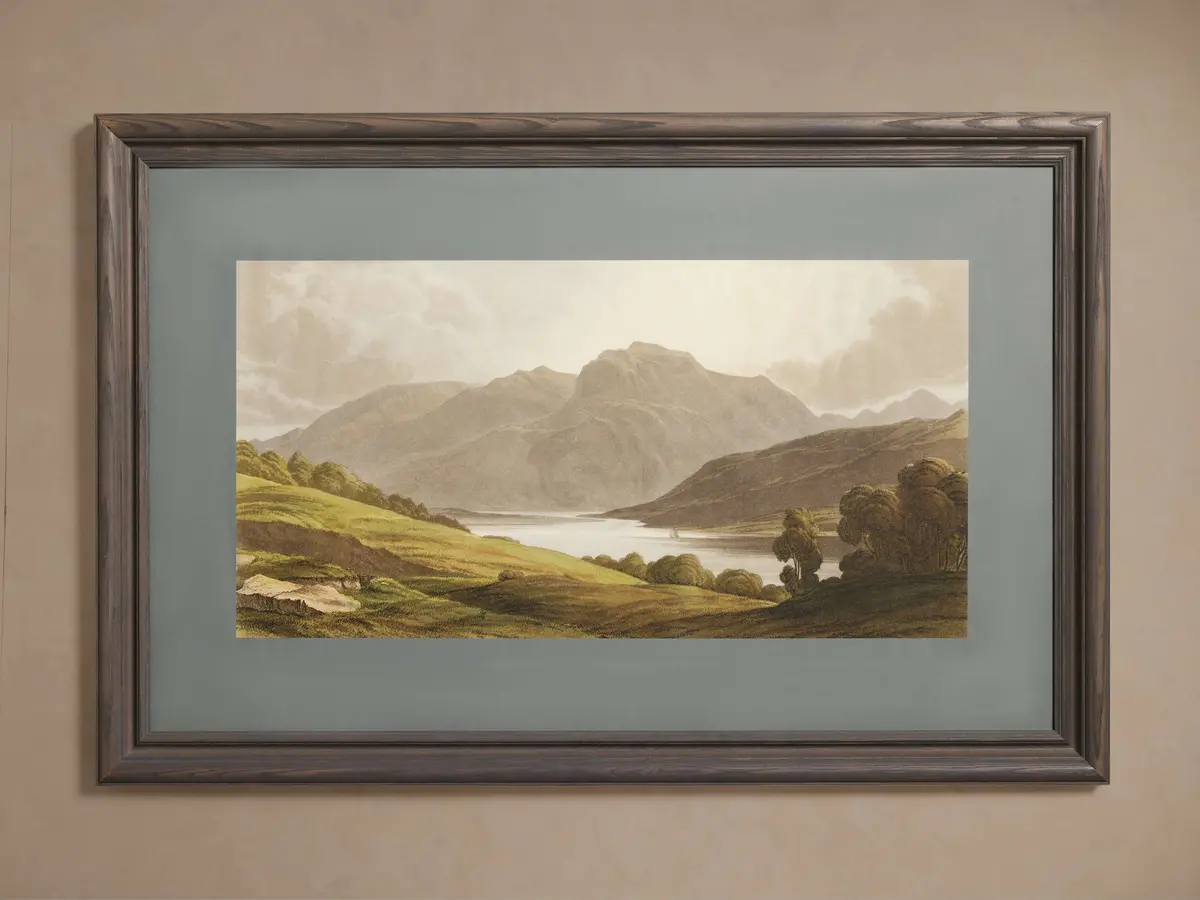 Scottish Highlands 46" Framed Print 1