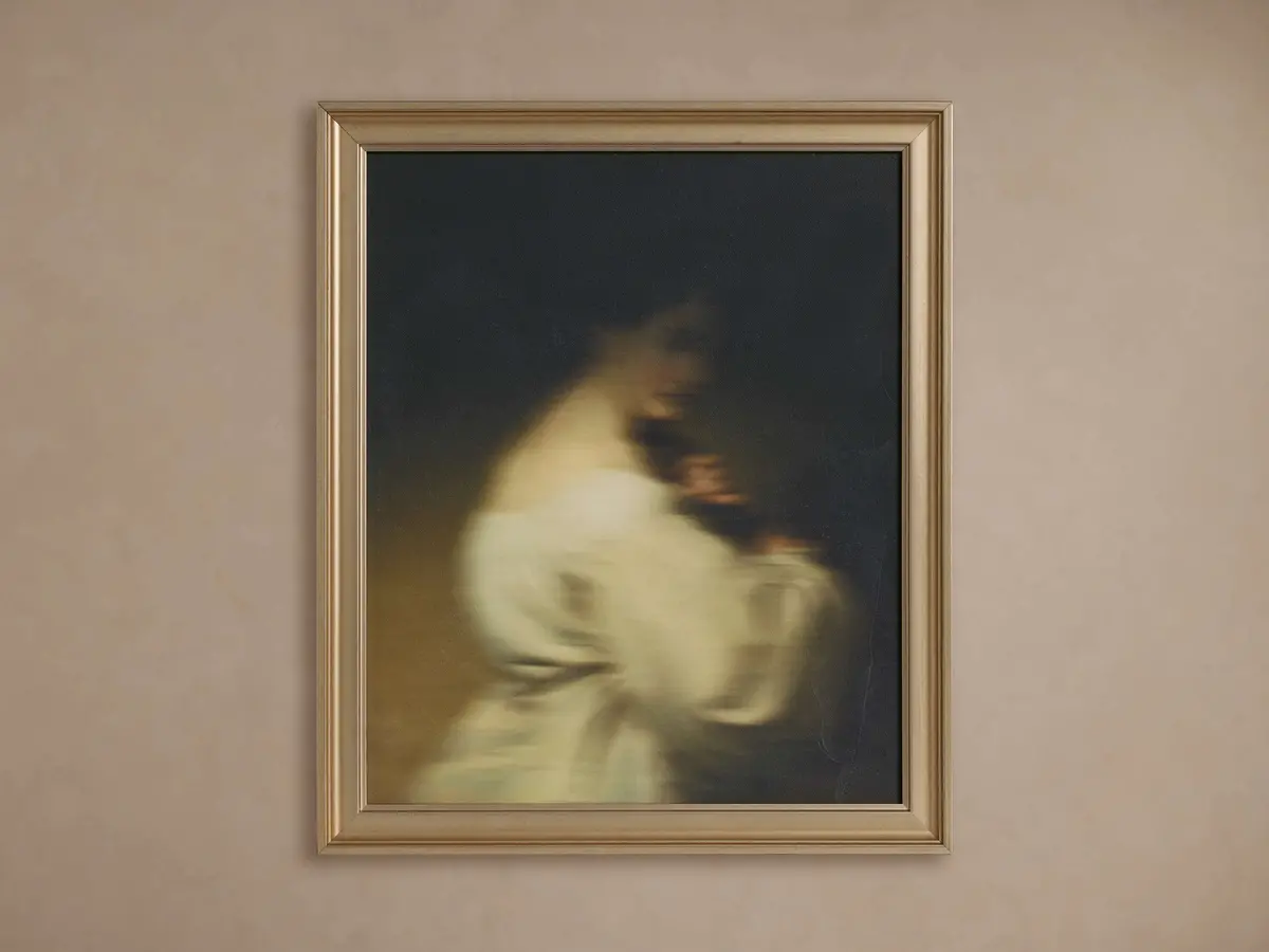 Angel In The Marble Framed Print 1