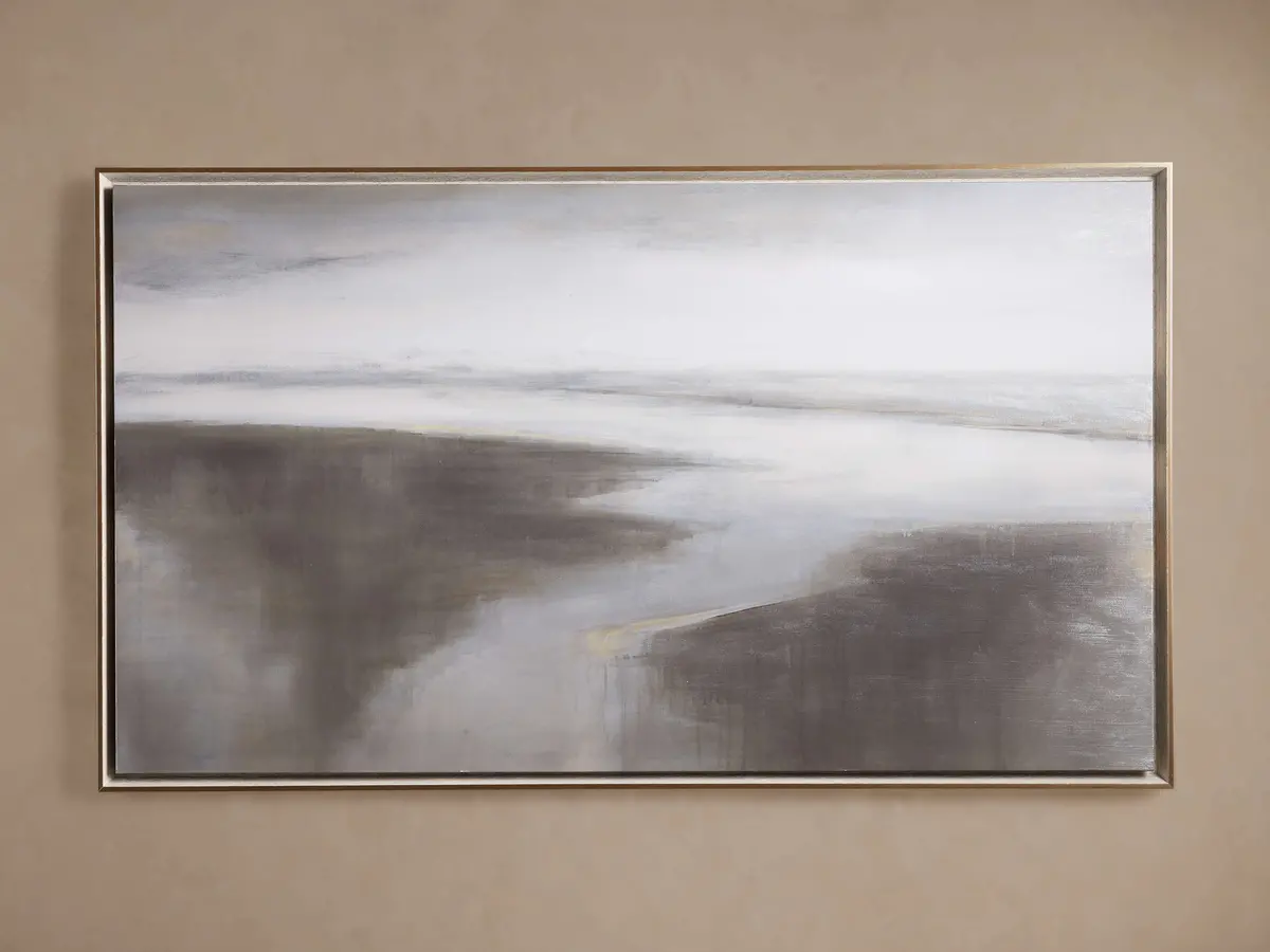 Silver River Ii Framed Print 1