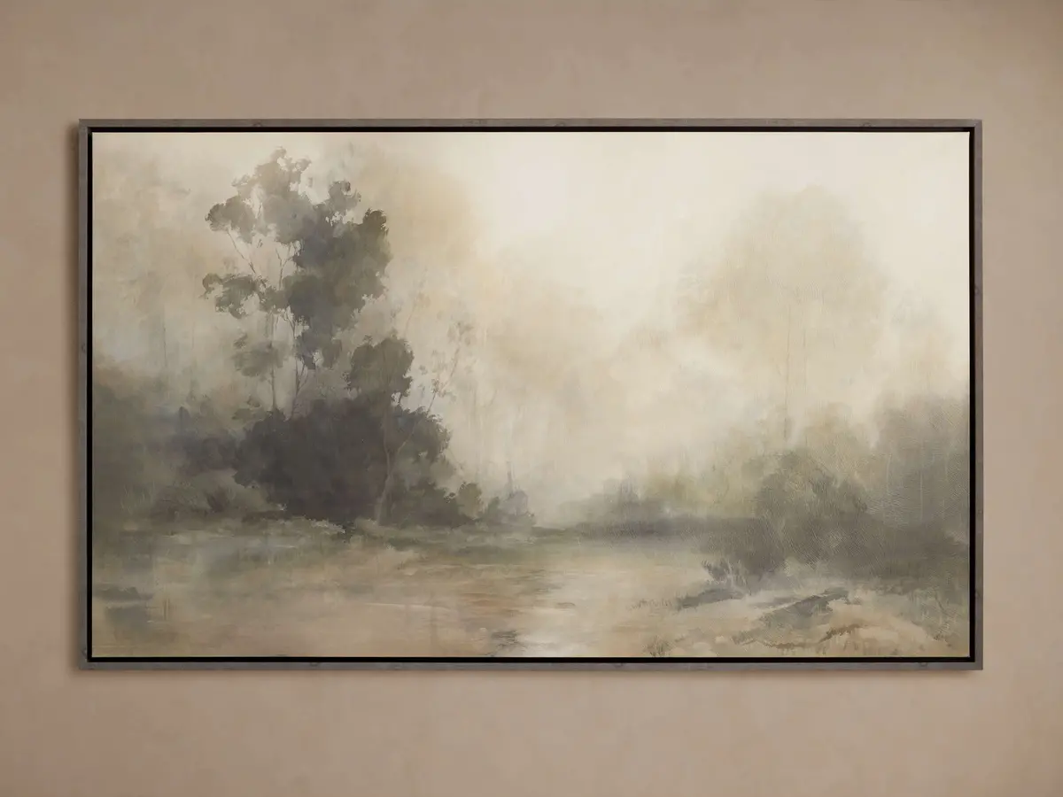 Calming Fog Framed Print 1
