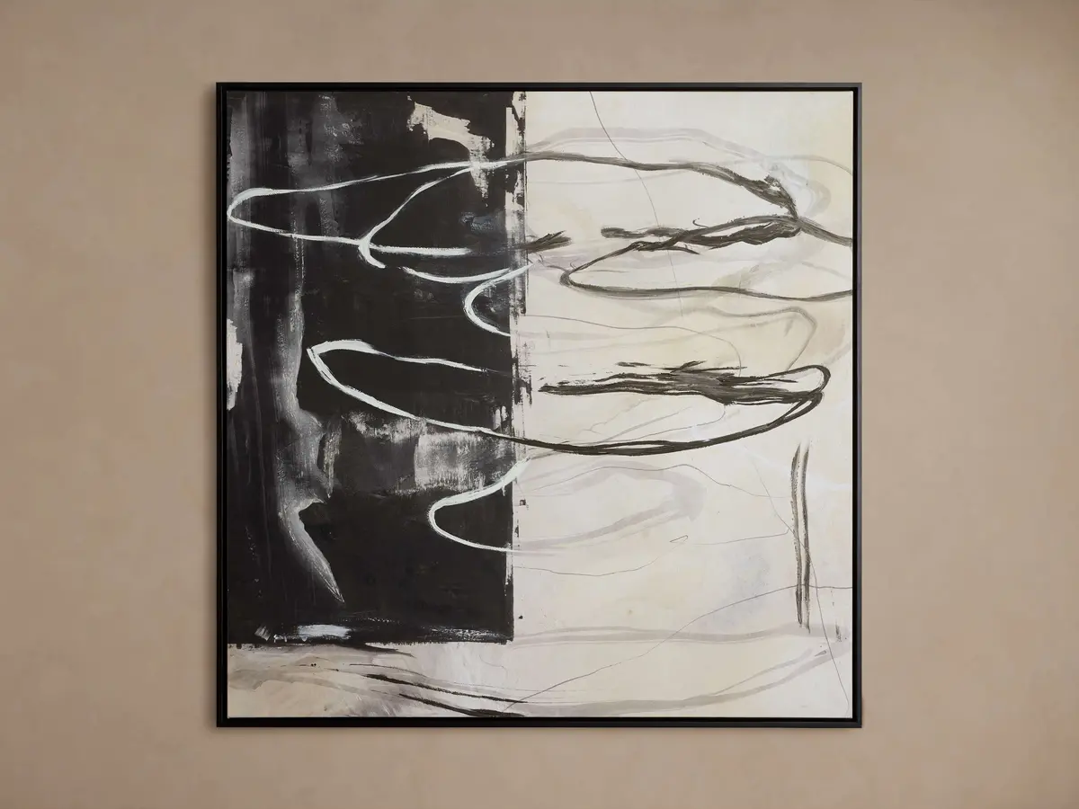Charcoal Moon Framed Print 1