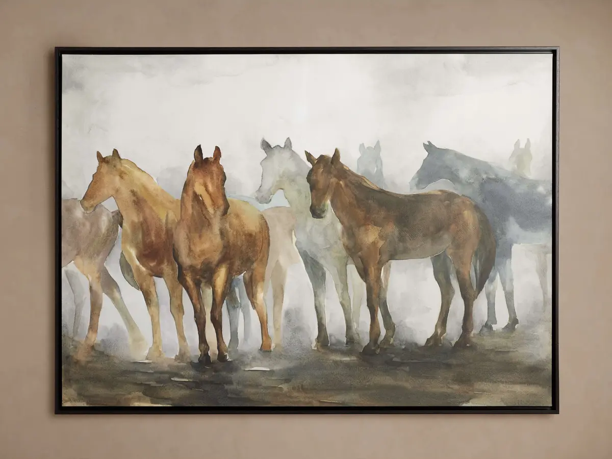 Wild Horses Framed Print 1