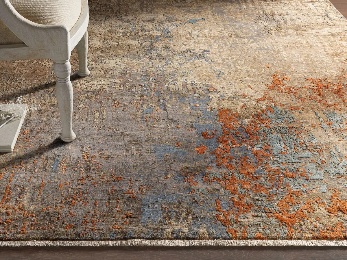 Jensen Hand-Knotted Rug 1