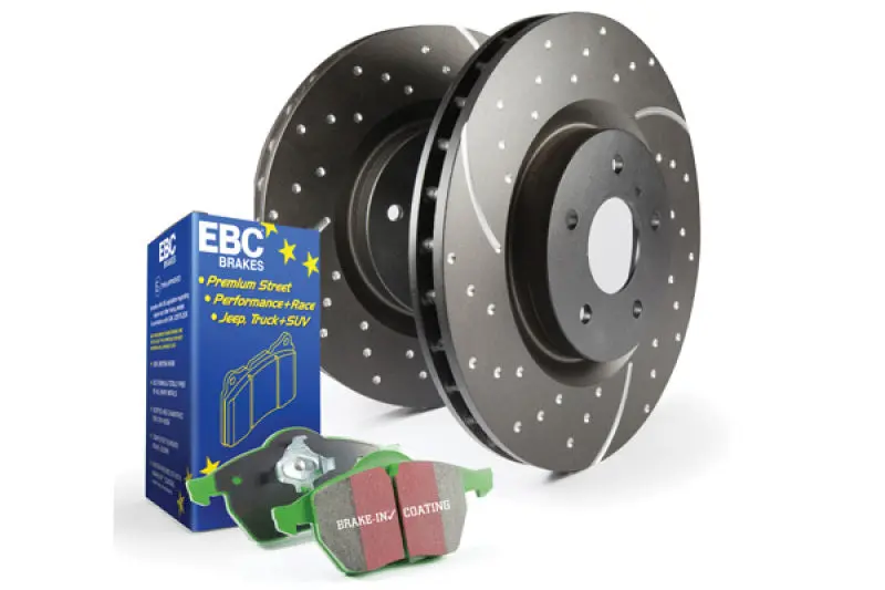 Ebc Greenstuff Stage 10 Brake Kit – Performance Pads & Gd Rotors 1