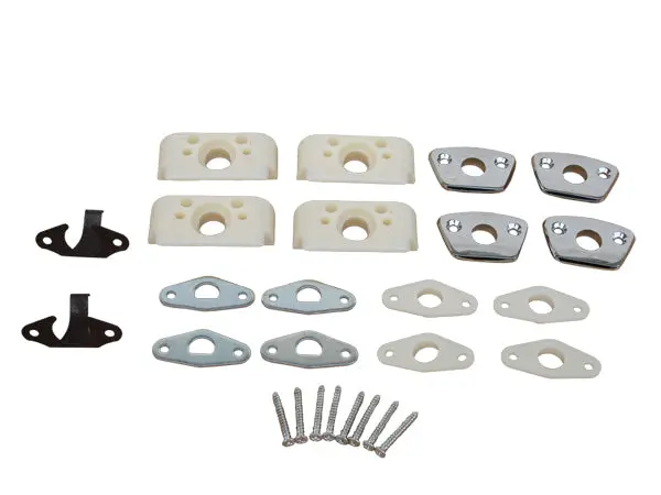810Ben-Kit Mopar 1968-70 A,B,C-Body Bench Seat Headrest Mounting Kit 1