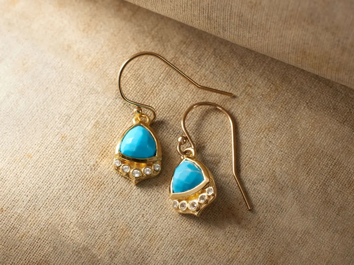 Adira Turquoise Earrings 1