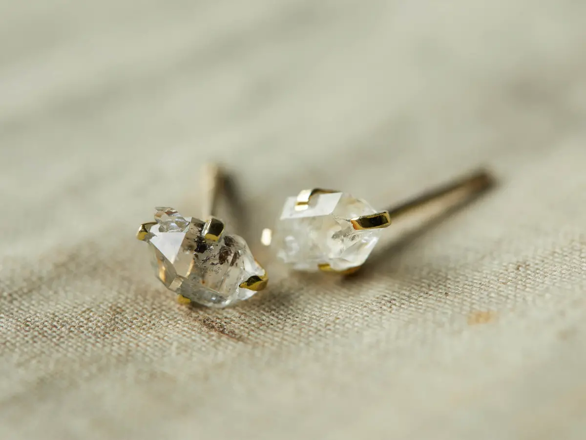 Alvita Diamond Stud Earrings 1