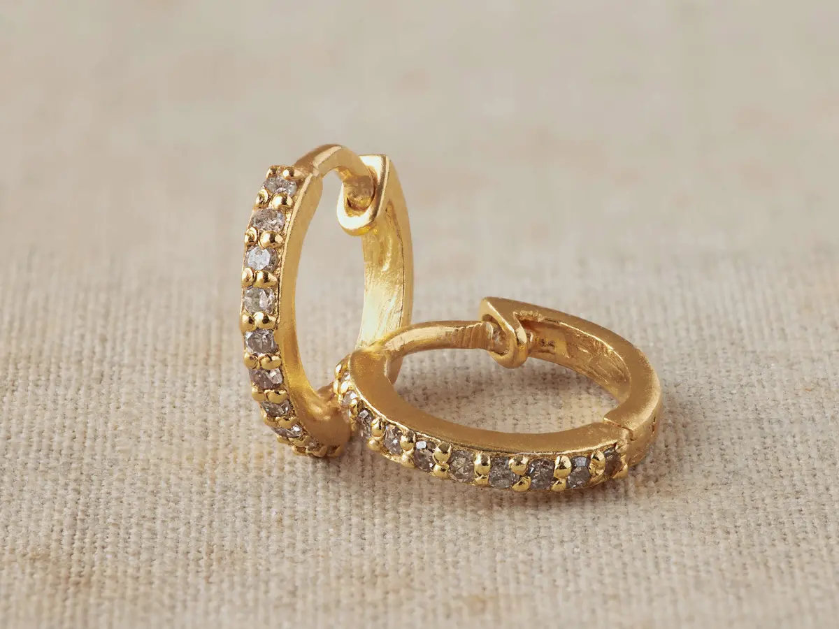 Ayla Huggie Earrings 1
