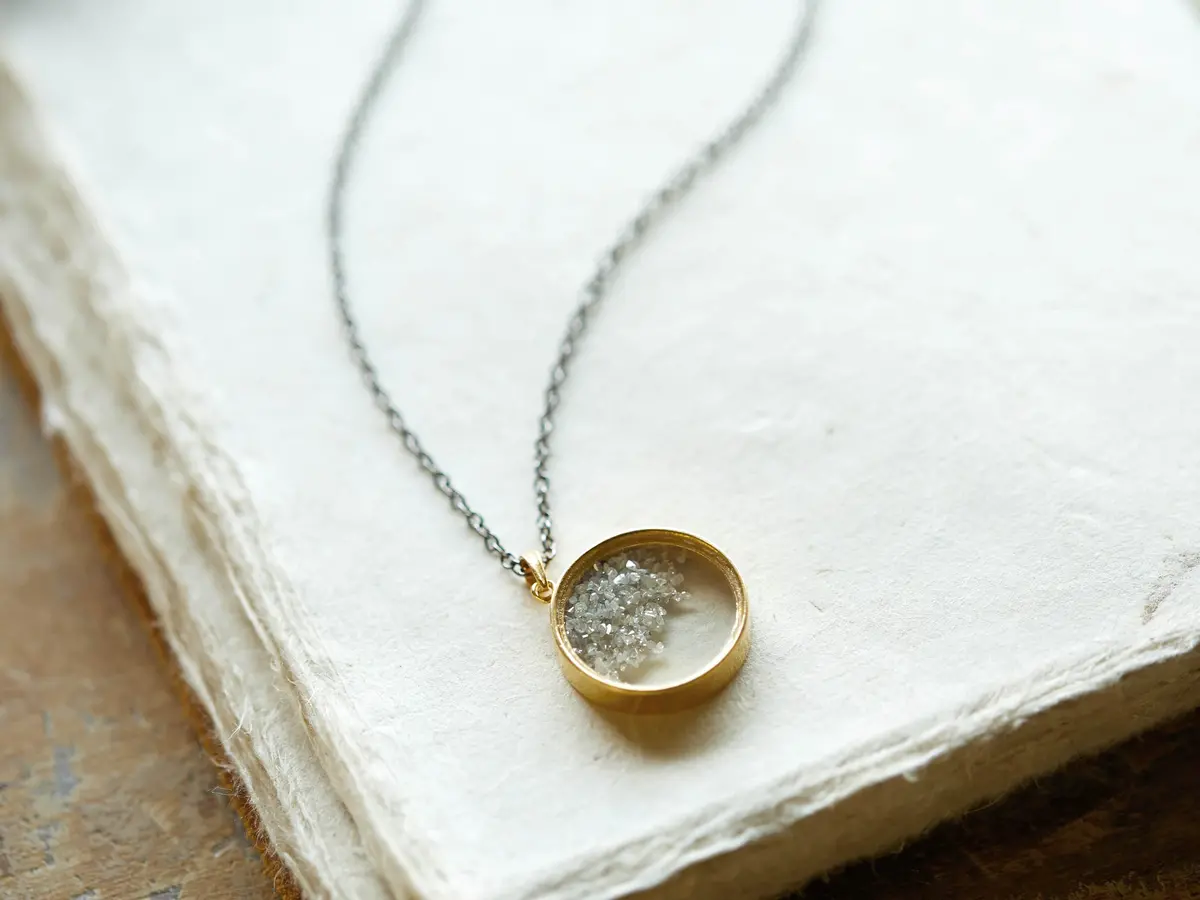 Diamond Shaker Necklace 1