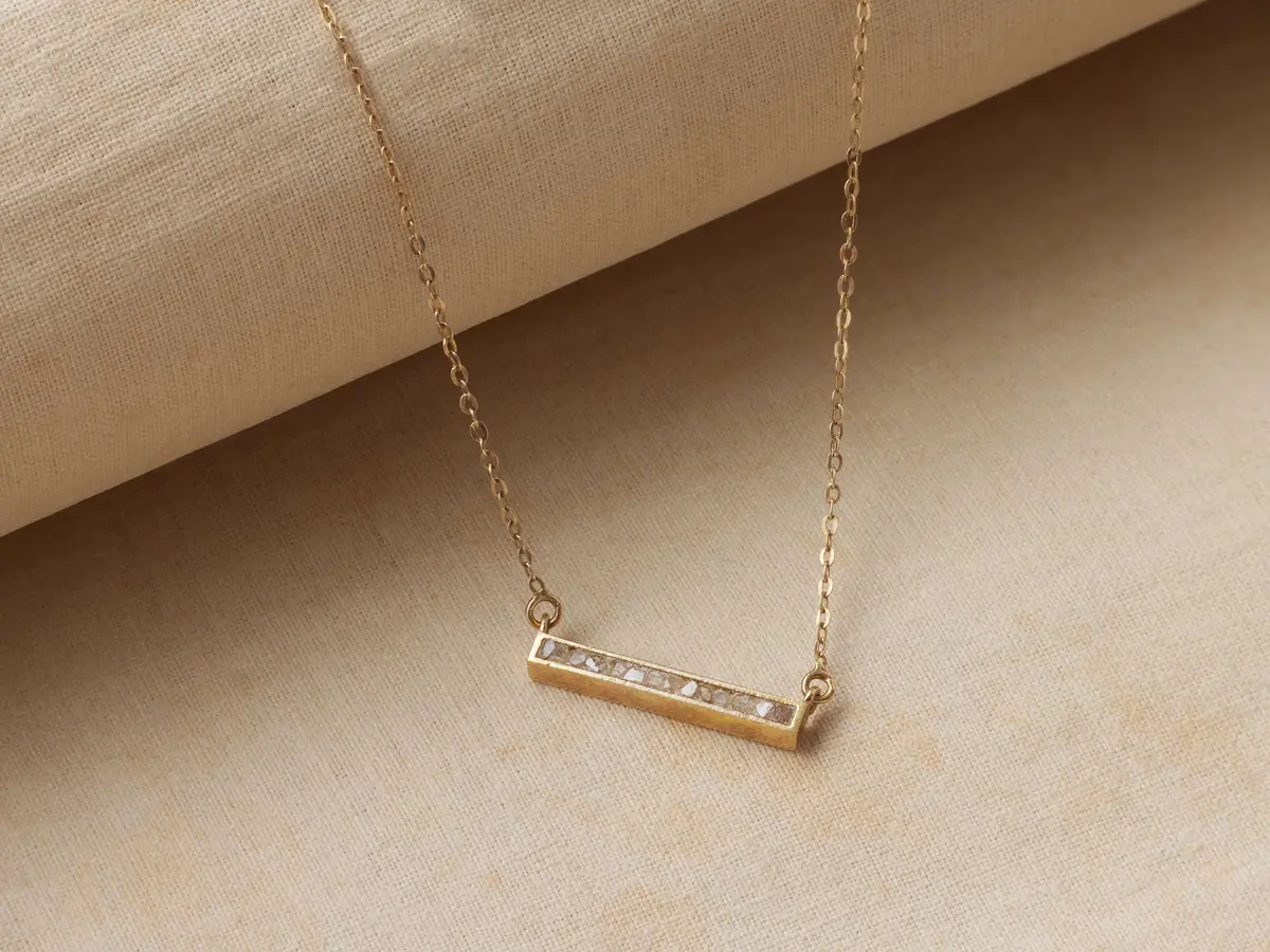 Morgana Gold Pendant Necklace 1