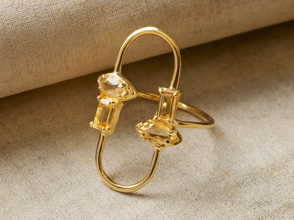 Sienna Citrine Ring 1