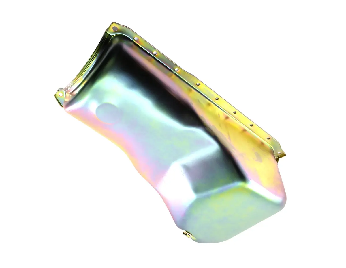 1970-82 Ford Small Block 351C-351M-400 Stock Capacity Oil Pan - Zinc 1