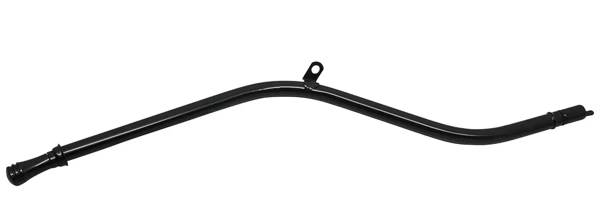 Steel Transmission Dipstick – Fits Chevy/Gm Turbo Th‑350 (27" Length, Billet Handle) – Black Finish 1