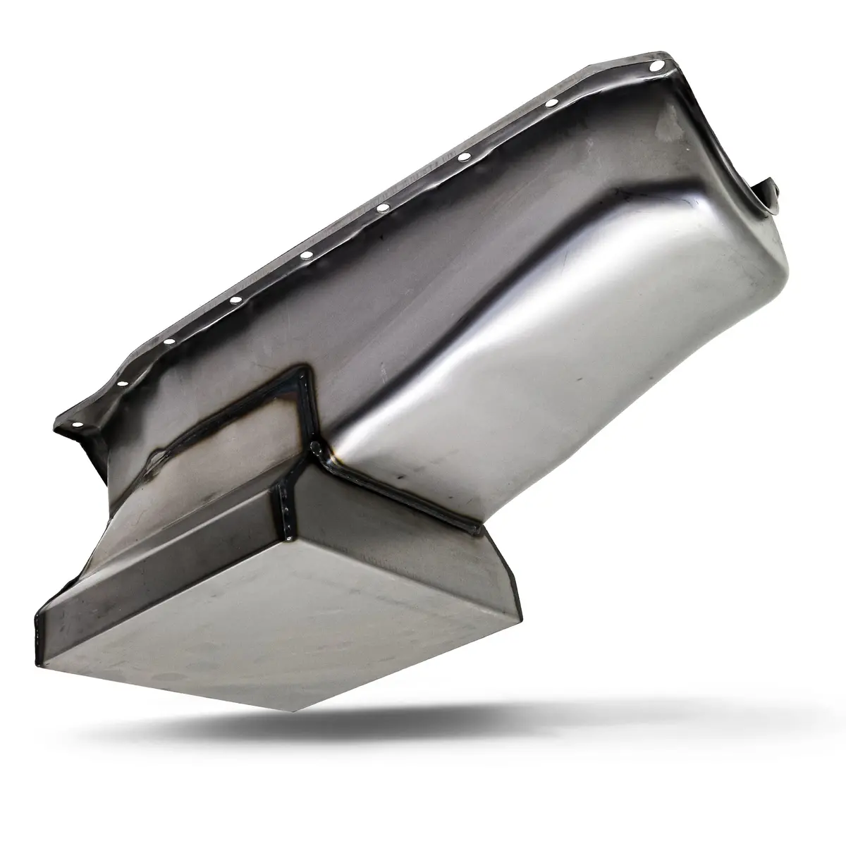 1986-02 Chevy Small Block 283-305-327-350-400 Drag Racing Oil Pan - Raw 1