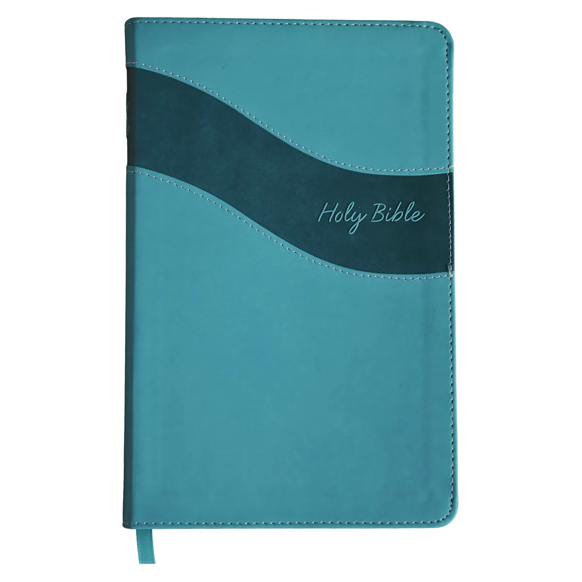 Niv Teal Imitation Leather Premium Gift Bible Red Letter Comfort Print 1