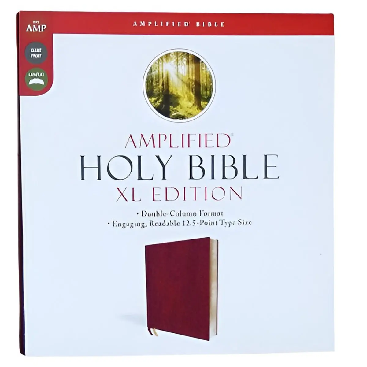 Amplified Holy Bible Xl Edition Burgundy (Imitation Leather With Ribbon Markers) 1
