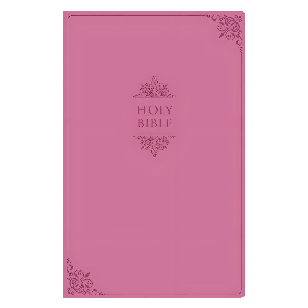 Niv Value Thinline Bible Large Print Pink (Comfort Print)(Imitation Leather) 1