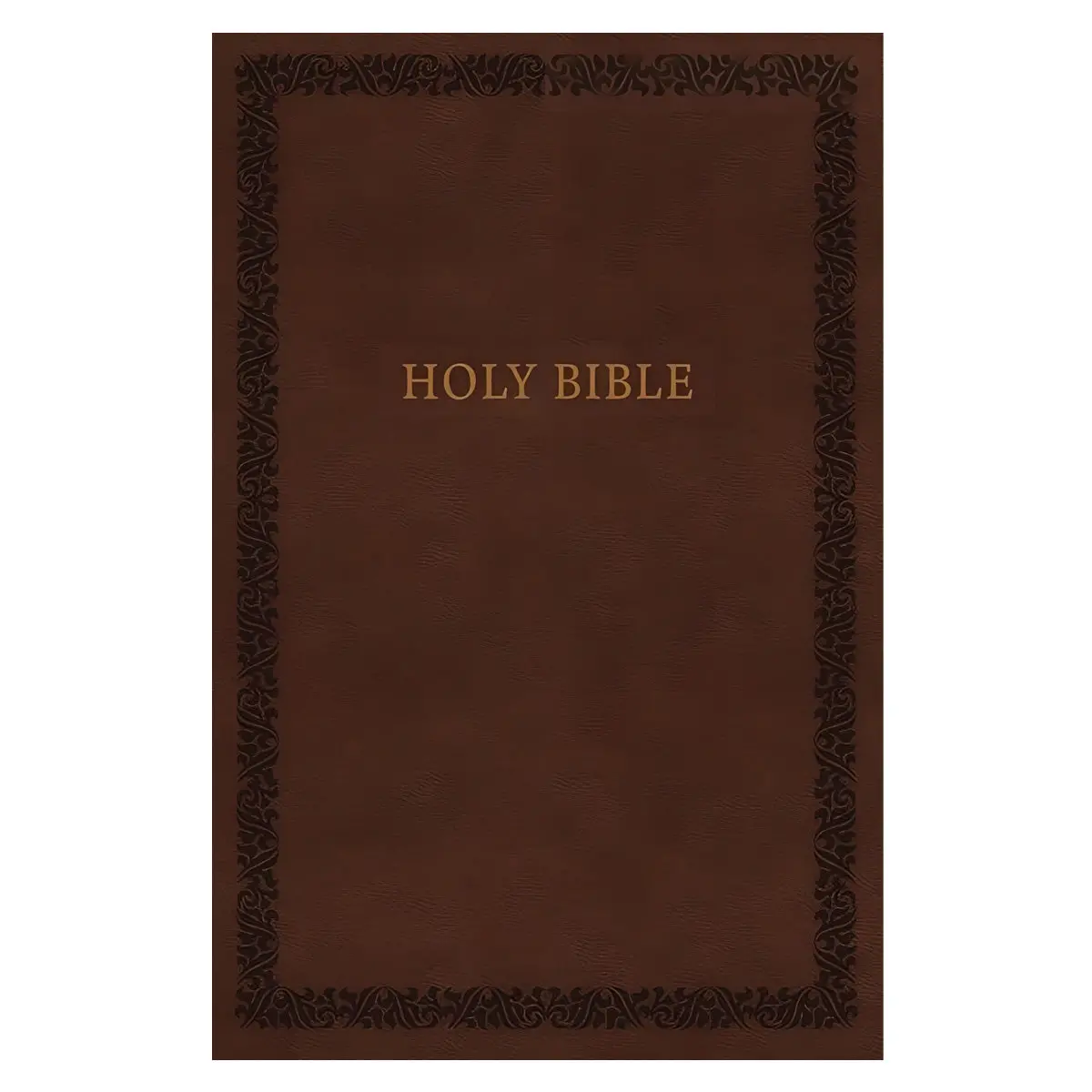Niv Brown Faux Leather Holy Bible Soft Touch Edition Bible Comfort Print 1