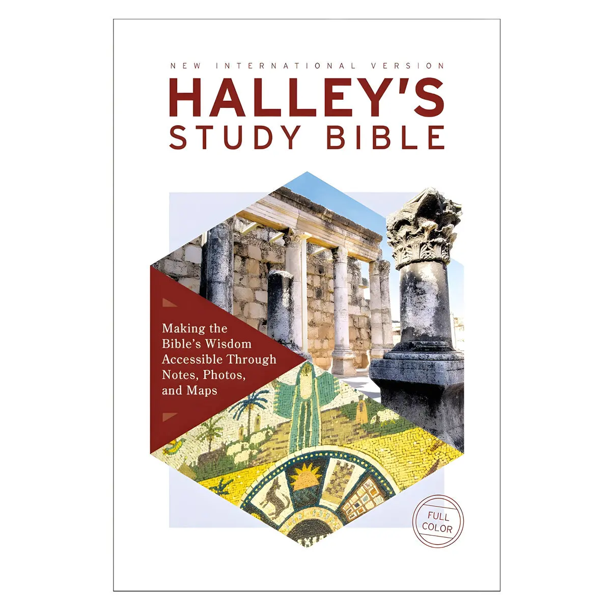 Niv Halley's Study Bible Red Letter Edition (Comfort Print)(Hardcover) 1