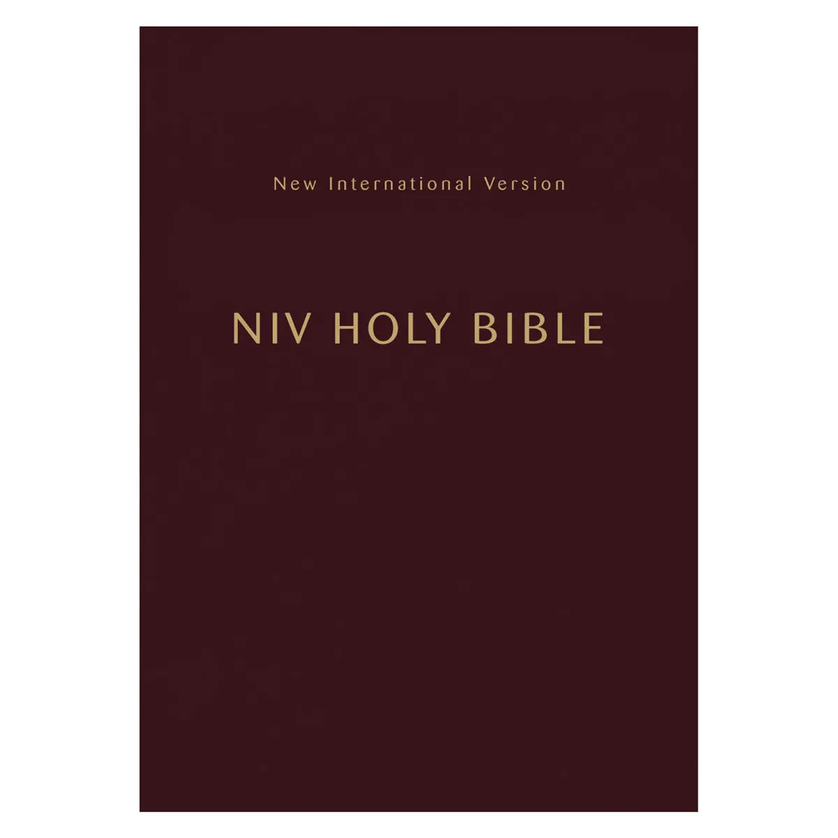 Niv Holy Bible Compact Burgundy Comfort Print (Paperback) 1